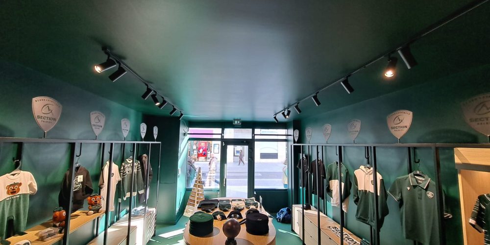 Eclairage Boutique Section Paloise