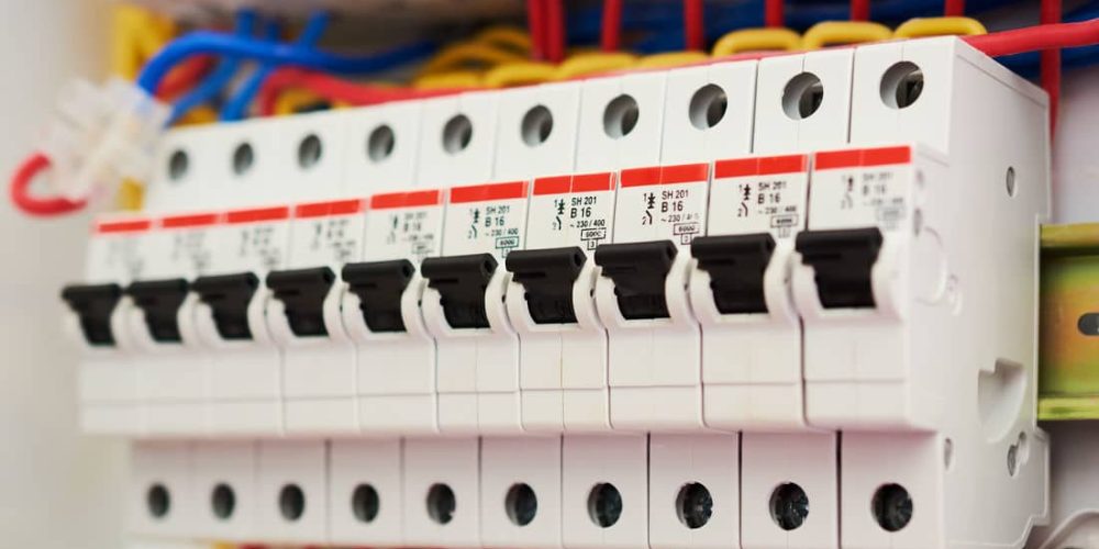 platine de comptage et des fusibles de protection